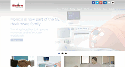 Desktop Screenshot of monicahealthcare.com