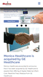 Mobile Screenshot of monicahealthcare.com